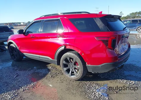 2020 Ford Explorer St z USA, uszkodzony, nr VIN 1FM5K8GC2LGC85581